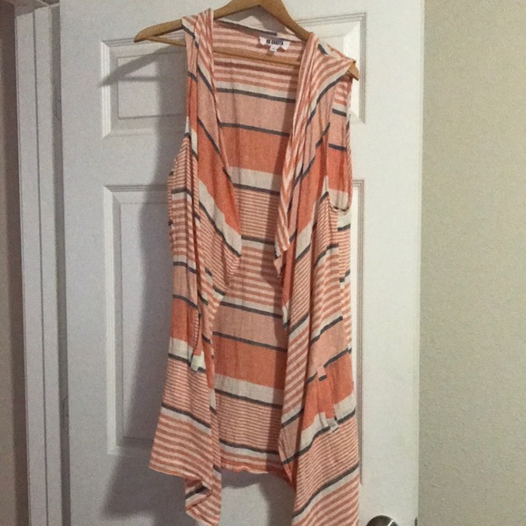 BB Dakota Linen Cardigan sz large - Picture 1 of 3